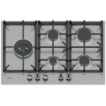 NEFF T27CIS8N0 Piano Cottura A Gas In Acciaio Inox - 75 Cm