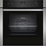 NEFF B3ACE4AN3F Forno Con Porta Hide®, Easy Clean, Acciaio Inox, Display Bianco, A+